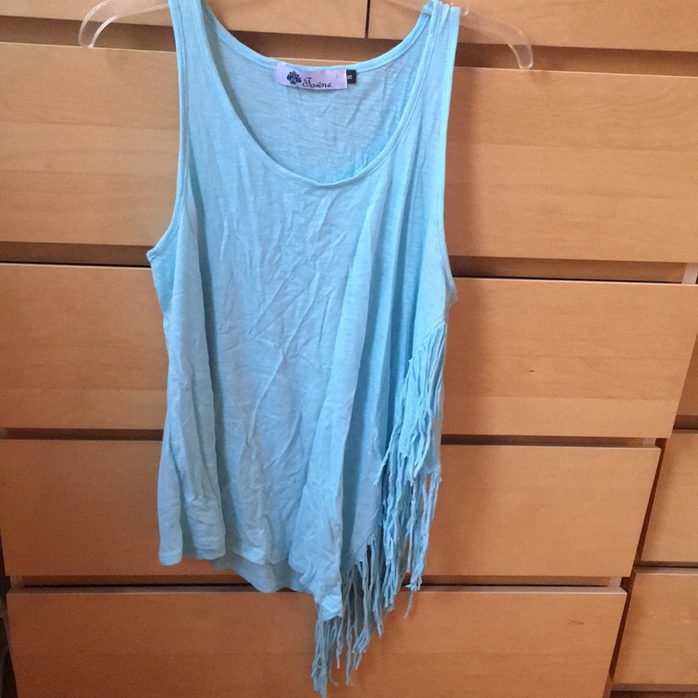 NEW! Boutique summer fringe top!